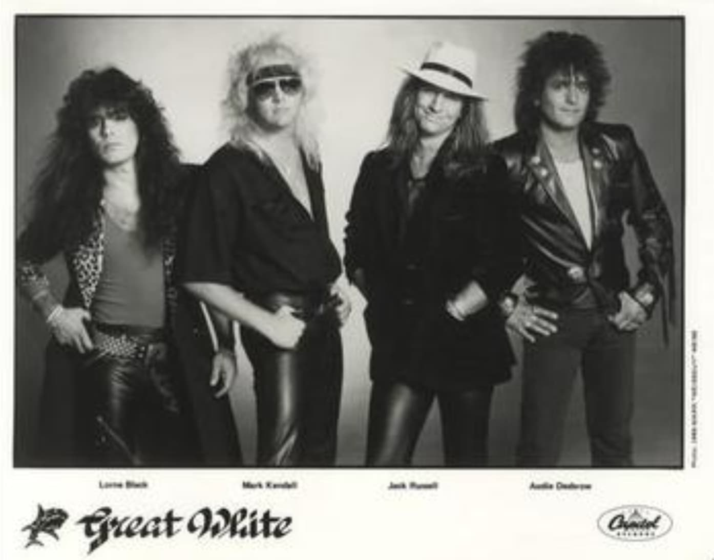 band great white 1984 - Great White Chatel